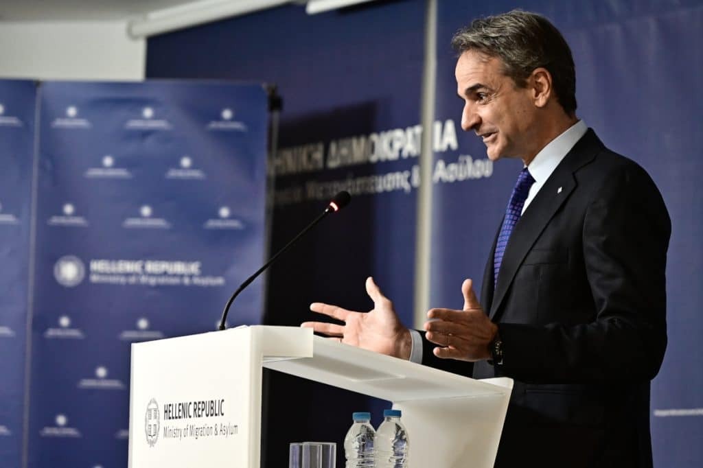 Μητσοτάκης: Δίκαιη μεταναστευτική πολιτική δεν σημαίνει ανοιχτά ή ανύπαρκτα σύνορα