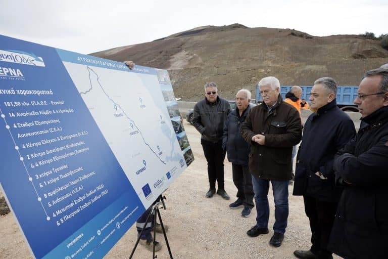 Σταϊκούρας για Ε65: Έχει ολοκληρωθεί το έργο κατά 97-98% μέχρι την Καλαμπάκα