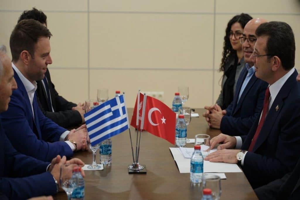 Συνάντηση Κασσελάκη – Ιμάμογλου στην Κωνσταντινούπολη: Η θερμή υποδοχή & οι ευχές που αντάλλαξα