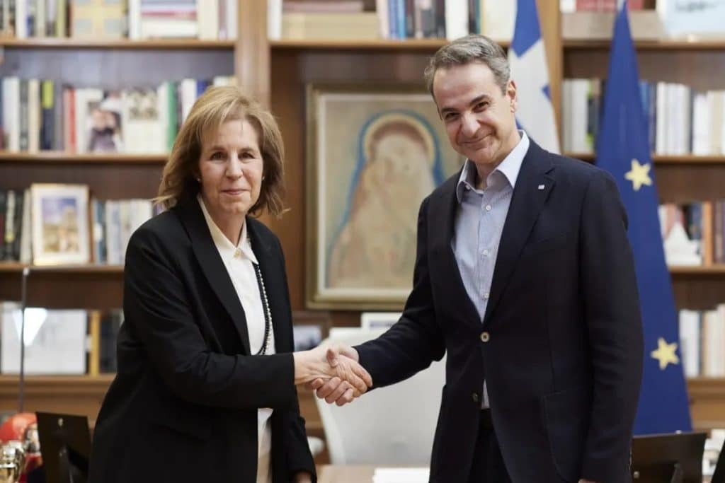 Μεταγραφή «βόμβα»: Η Εύη Χριστοφιλοπούλου στη Νέα Δημοκρατία – «Η Ελλάδα δυνατή στην Ευρώπη κα