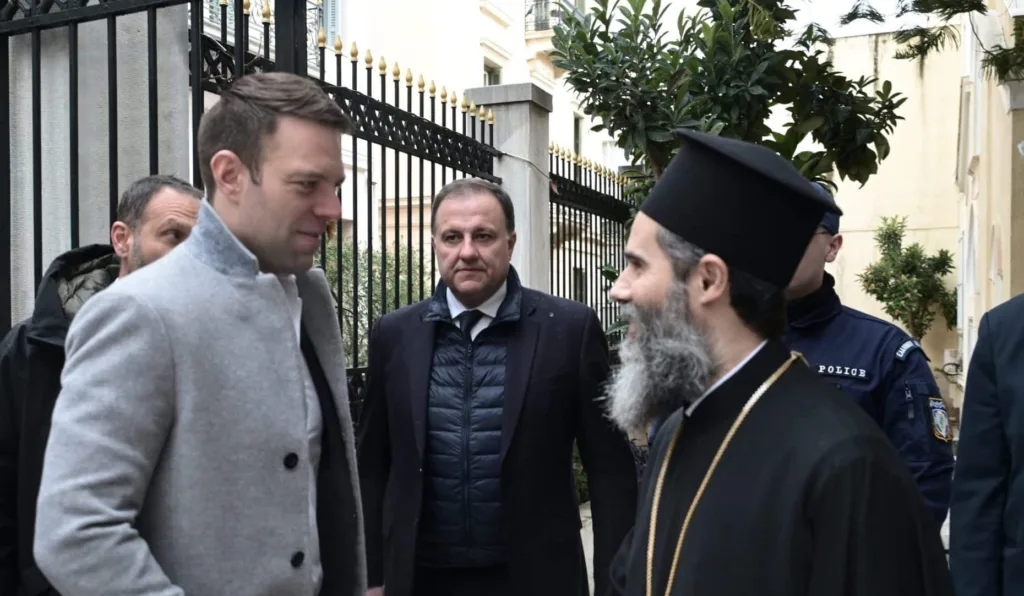 Συνάντηση Κασσελάκη με τον Αρχιεπίσκοπο Αθηνών και Πάσης Ελλάδος Ιερώνυμο [Βίντεο-Εικόνες]