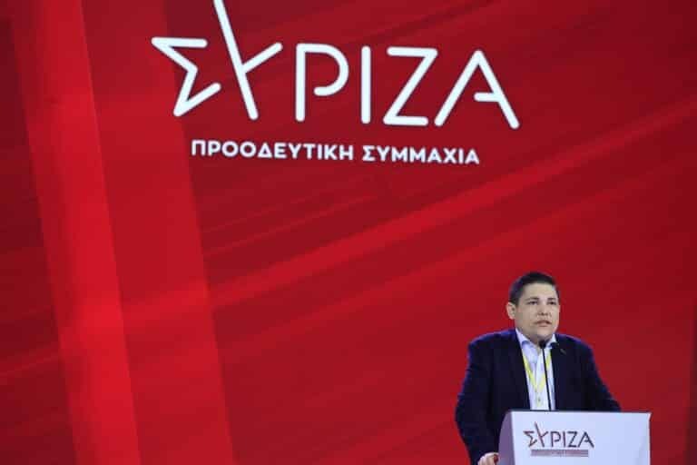 Συνέδριο ΣΥΡΙΖΑ – Μπουρνούς: Το κόμμα μας εξέλεξε πρόεδρο πριν από πέντε μήνες απέναντι σε χορηγούμενο αντίπαλο