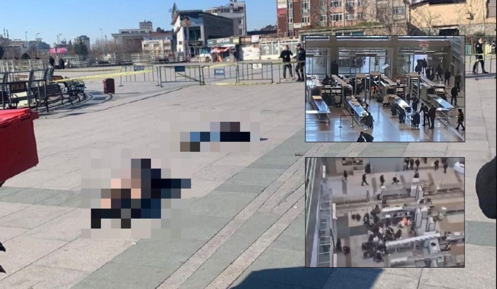 Η στιγμή της αιματηρής επίθεσης στο Δικαστικό Μέγαρο στην Κωνσταντινούπολη – [Σκληρές εικόνες]
