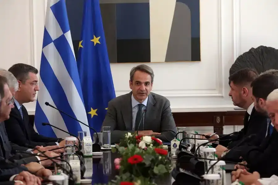 Μητσοτάκης: Παρουσίασε μηχανισμό παρακολούθησης έργων στους 13 περιφερειάρχες – Να μην πάει χαμένο ούτε 1 ευρώ