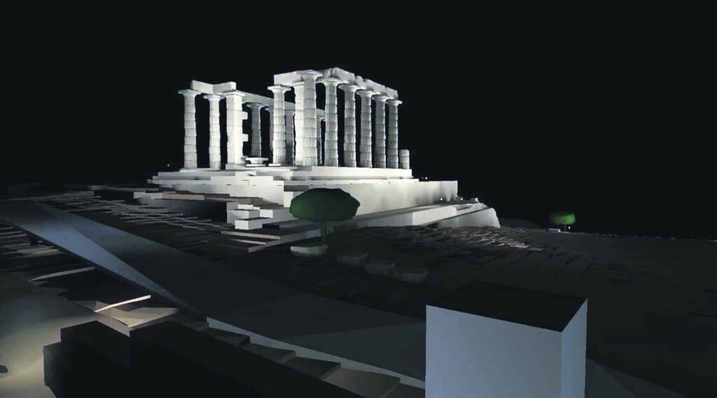 Σούνιο: Αλλάζει «χρώμα» ο Ναός του Ποσειδώνα