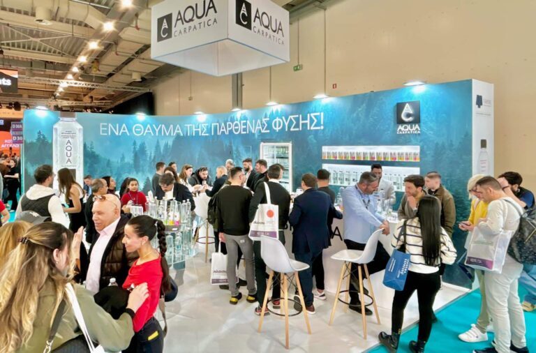 Το AQUA Carpatica εντυπωσίασε στην HORECA 2024