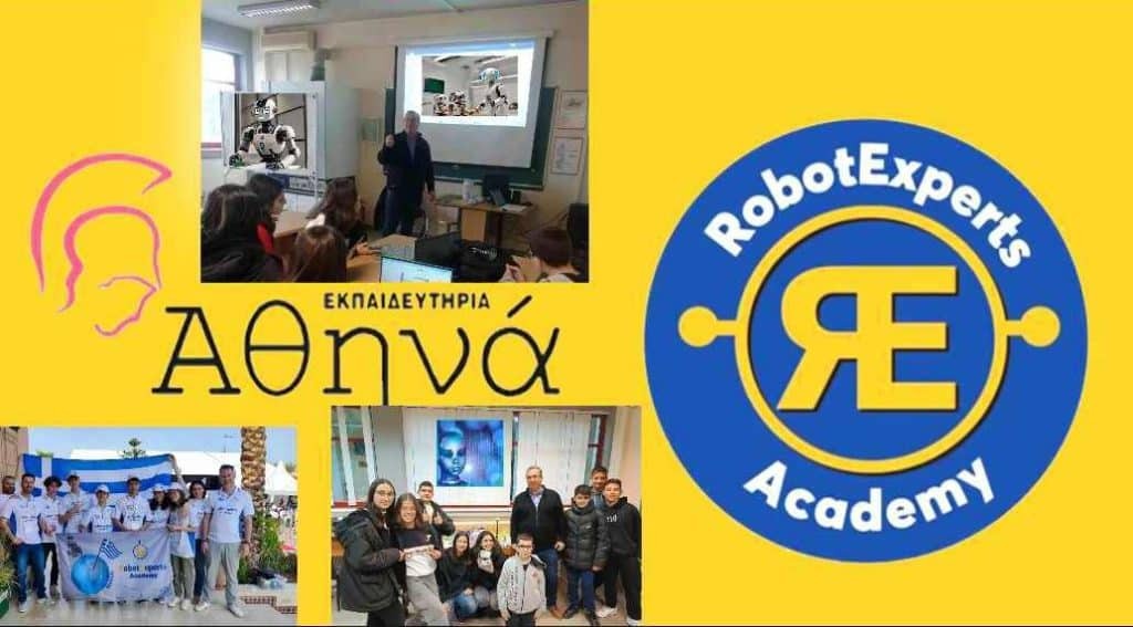 Στην πρωτοπόρα ομάδα Ρομποτικής «RobotExperts» ο Μάριος Παπαευσταθίου