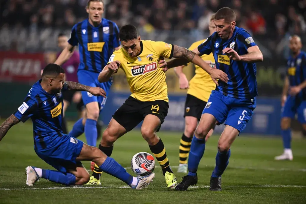 Super League: Διαφορά ποιότητας στη Λαμία, 3-1 η ΑΕΚ – Δείτε τα γκολ