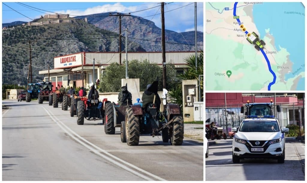 Αγρότες: Ξεκίνησαν τα τρακτέρ για την Αθήνα – Πώς θα γίνει η κάθοδος – Δείτε βίντεο
