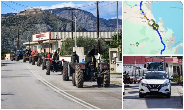 Αγρότες: Ξεκίνησαν τα τρακτέρ για την Αθήνα – Πώς θα γίνει η κάθοδος – Δείτε βίντεο