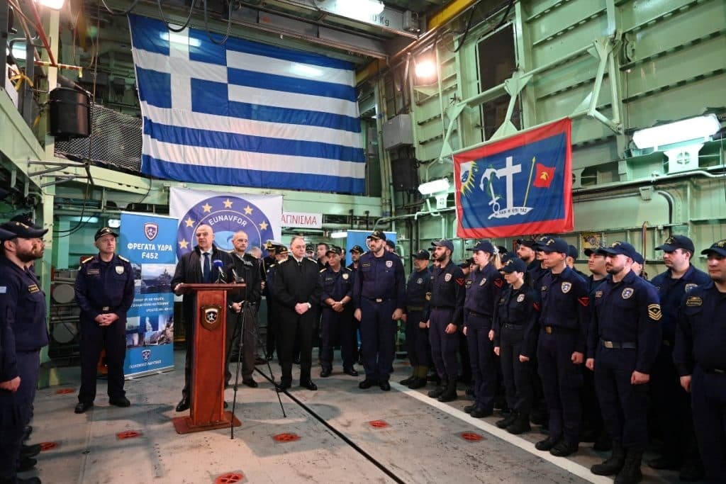 Επιχείρηση «Ασπίδες»: Για την Ερυθρά Θάλασσα αποπλέει η φρεγάτα Ύδρα – Ηχηρό μήνυμα από τον Δέ