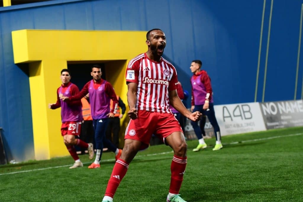 Παναιτωλικός-Ολυμπιακός 1-2: Νέα ερυθρόλευκη ανατροπή με τον Ελ Κααμπί και τρίτη θέση για τους ερυθρ