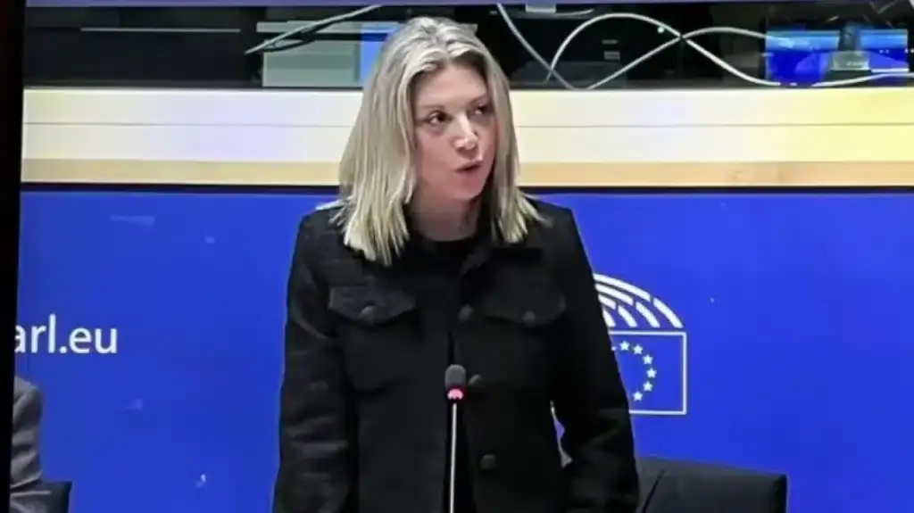 Συγκλόνισε η Μαρία Καρυστιανού στην εκδήλωση για τα Τέμπη στο Ευρωκοινοβούλιο