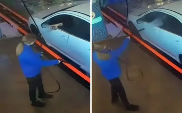Viral στο instagram με 62 εκατ. προβολές ένας καβγάς σε πλυντήριο αυτοκινήτων – Δείτε το βίντεο
