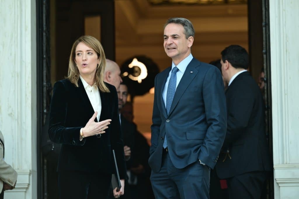 Κυριάκος Μητσοτάκης: «Πιο ισχυρό από ποτέ το κράτος δικαίου στην Ελλάδα» – Τι συζήτησαν με τη Μέτσολ