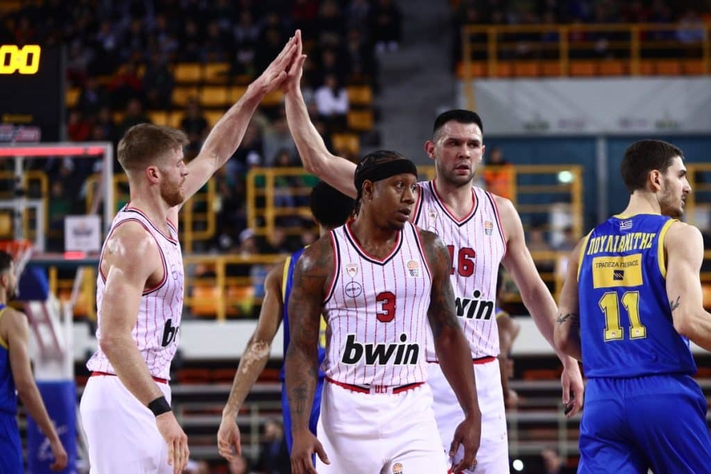 Ολυμπιακός-Περιστέρι 87-68: Άνετα στα ημιτελικά οι ερυθρόλευκοι – Πρωταγωνιστές Ράιτ και Κάναα