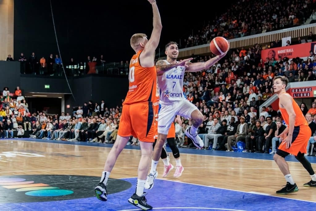 Ολλανδία – Ελλάδα 72-74: Δεύτερη νίκη της Εθνικής για τα προκριματικά του Ευρωμπάσκετ – 