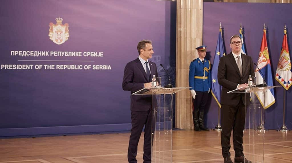 Μητσοτάκης από το Βελιγράδι: «Δεν υπάρχει ευρωπαϊκό μέλλον για τα Δυτικά Βαλκάνια χωρίς τη Σερβία»
