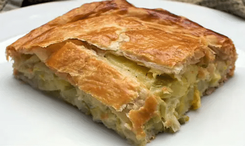 πρασοπατατόπιτα