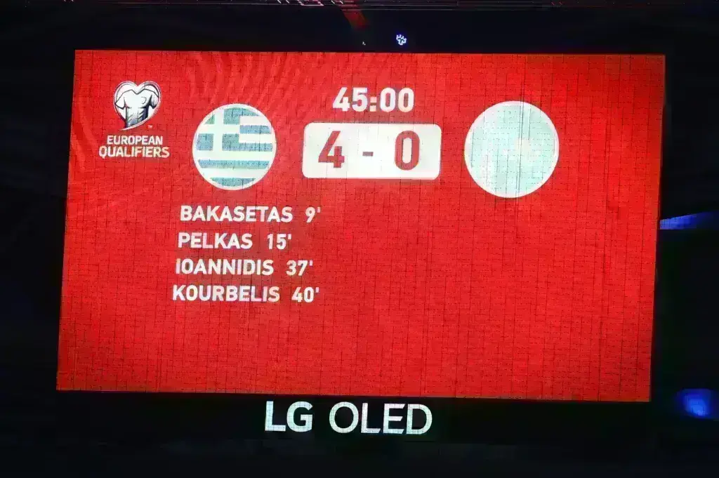 Ελλάδα-Καζακστάν 4-0 στο ημίχρονο [δείτε τα γκολ]