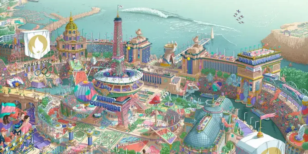 Αφίσα Ολυμπιακών Αγώνων