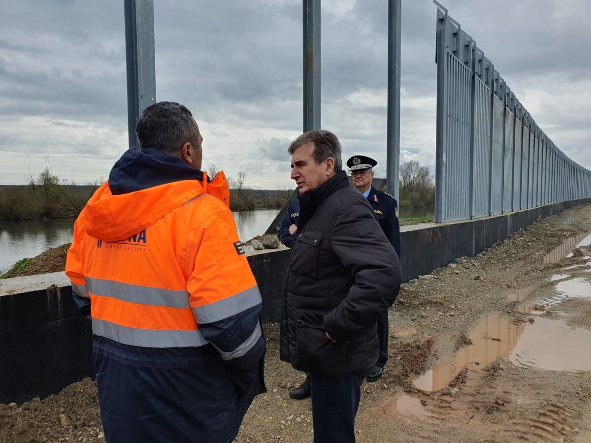 Στον Έβρο ο Χρυσοχοΐδης: Τα σύνορα της χώρας είναι ασφαλή και απροσπέλαστα