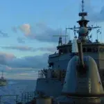«Ασπίδες»: Επέστρεψε στη Σαλαμίνα η φρεγάτα Ύδρα – Δείτε βίντεο