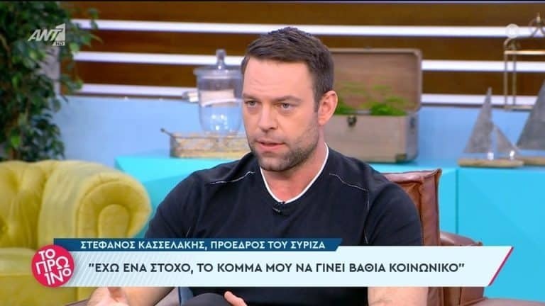 Στο στοιχείο του ο Κασσελάκης: Πολύ lifestyle, λίγο πολιτική – Τι είπε στον Λιάγκα για τη ζωή του με τον Τάιλερ, τον στρατό, τις εκλογές και τον Τσίπρα