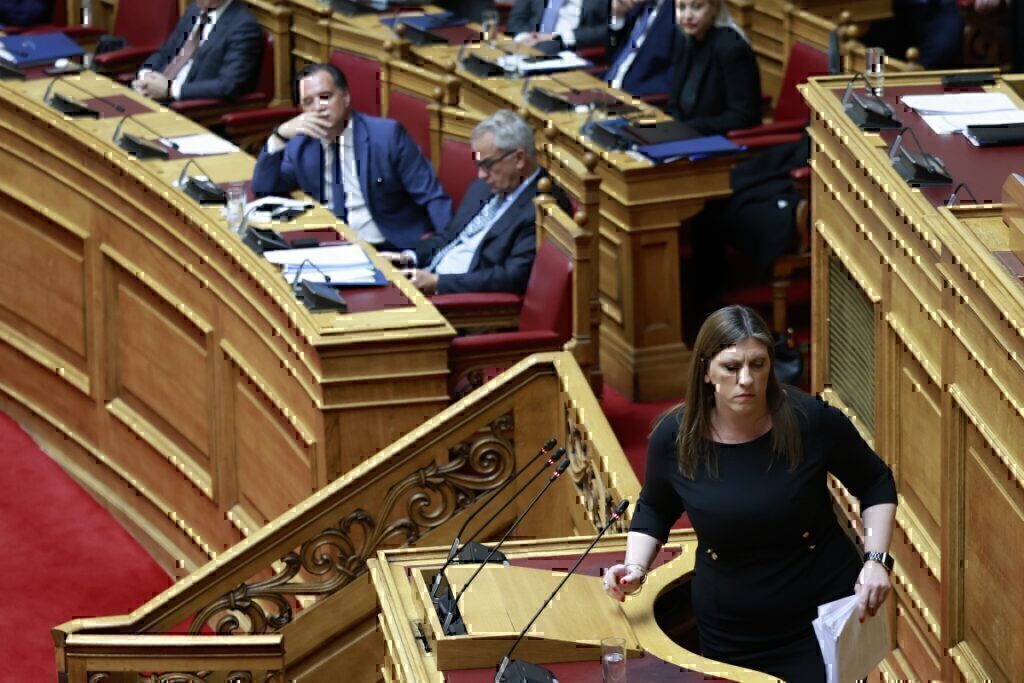 Πρόταση δυσπιστίας: Άγριος διαπληκτισμός Κωνσταντοπούλου με βουλευτές την ΝΔ – «Τόσο πολύ με φοβάστε;»