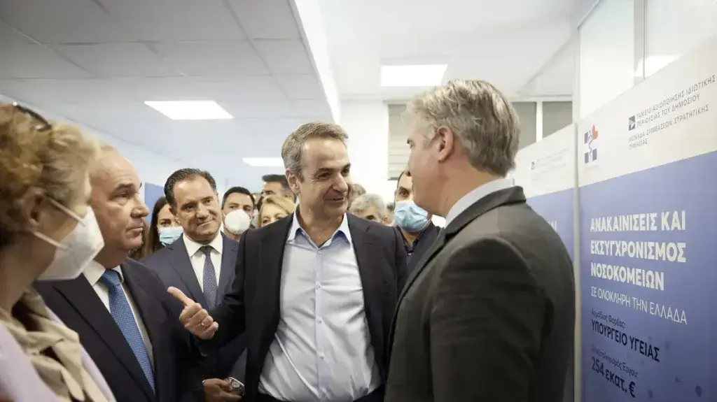 Μητσοτάκης από το «Μεταξά»: 80 νοσοκομεία και 156 κέντρα υγείας αλλάζουν όψη