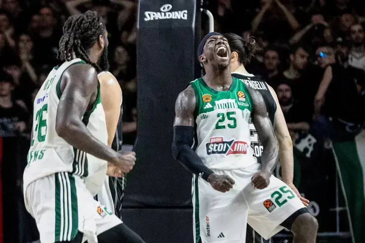 Βίρτους Μπολόνια-Παναθηναϊκός 79-81: Αγκαλιά με τη δεύτερη θέση οι Πράσινοι - Νίκη-θρίλερ στην Ιταλία με καλάθι του Ναν σε νεκρό χρόνο [βίντεο]