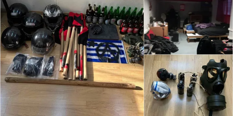 Αστυνομική επιχείρηση στην Πανεπιστημιούπολη: Ρόπαλα, κράνη, χειροβομβίδες κρότου λάμψης, κουκούλες – Τρεις προσαγωγές