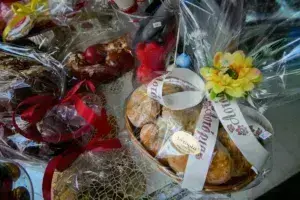 Καλάθι του Πάσχα Καλάθι των Νονών