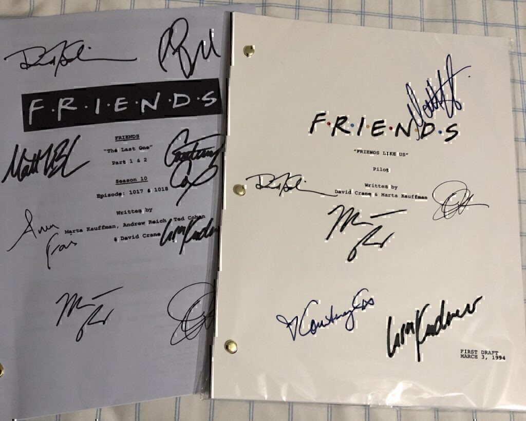 Friends: Στο «σφυρί» σενάριο υπογεγραμμένο από τους πρωταγωνιστές