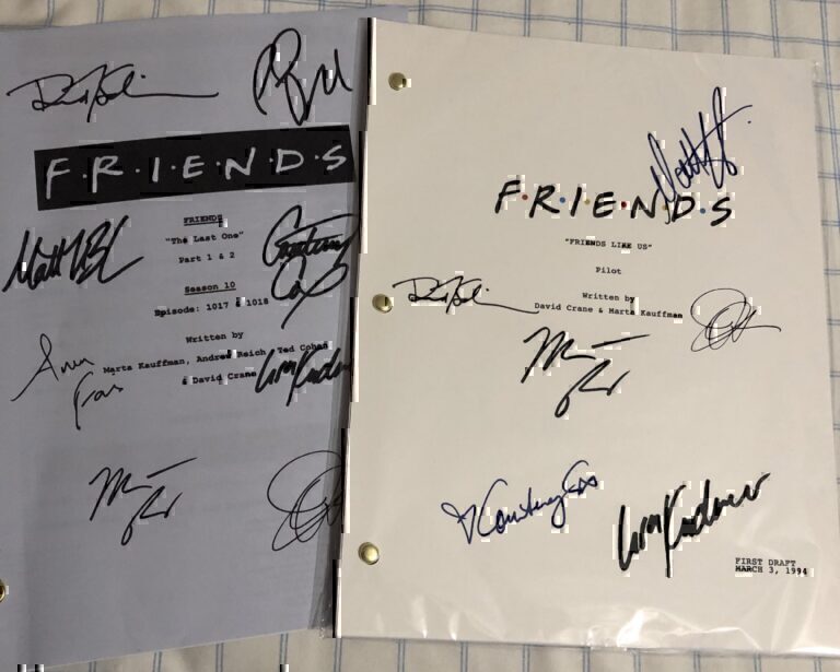 Friends: Στο «σφυρί» σενάριο υπογεγραμμένο από τους πρωταγωνιστές