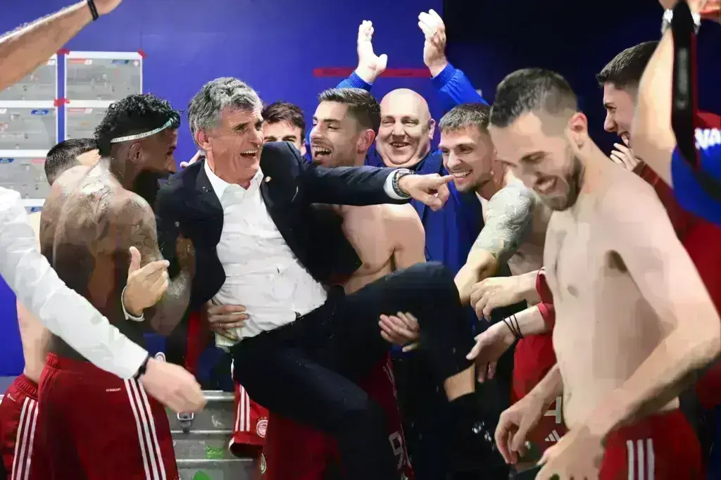 Ολυμπιακός: Επική φωτογραφία της Marca με τον Μεντιλίμπαρ