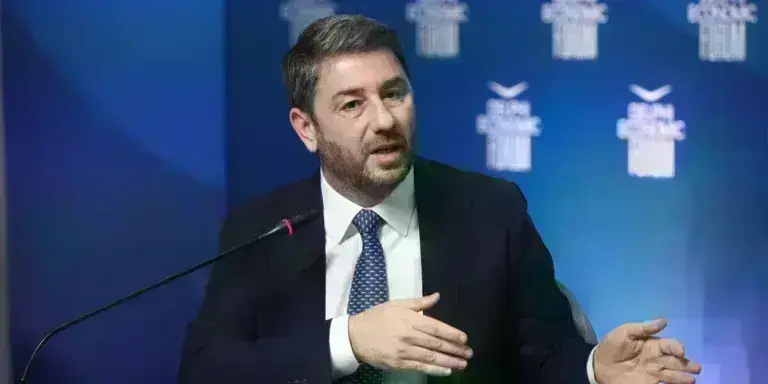 Ανδρουλάκης από Οικονομικό Φόρουμ Δελφών: Δεύτερο κόμμα το ΠΑΣΟΚ στις Ευρωεκλογές