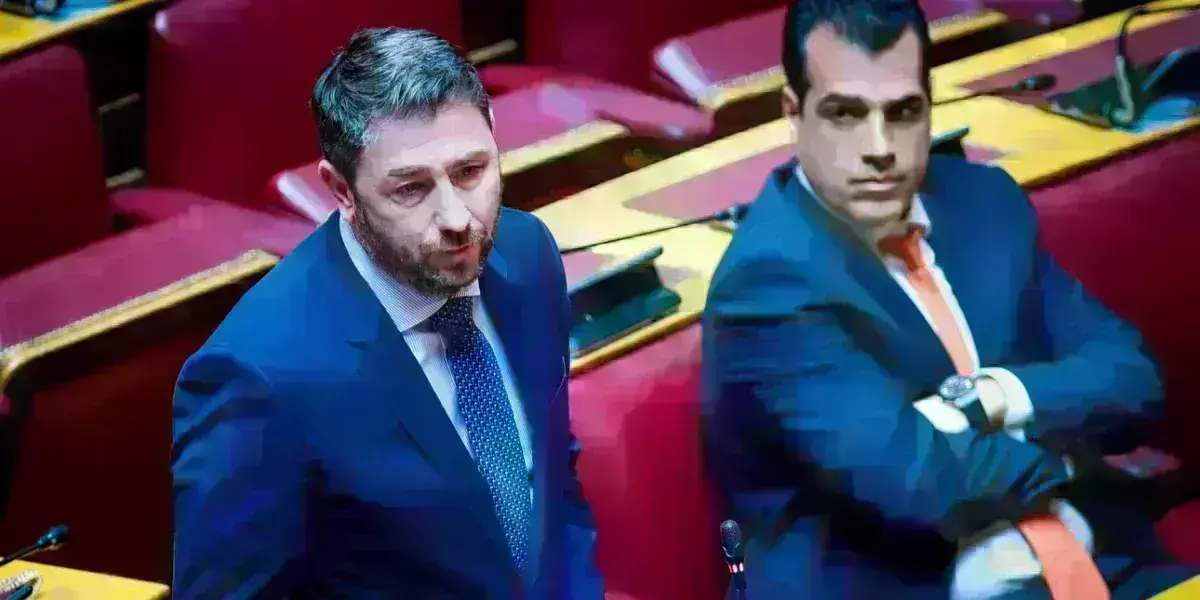 Ανδρουλάκης-Πλεύρης στη Βουλή