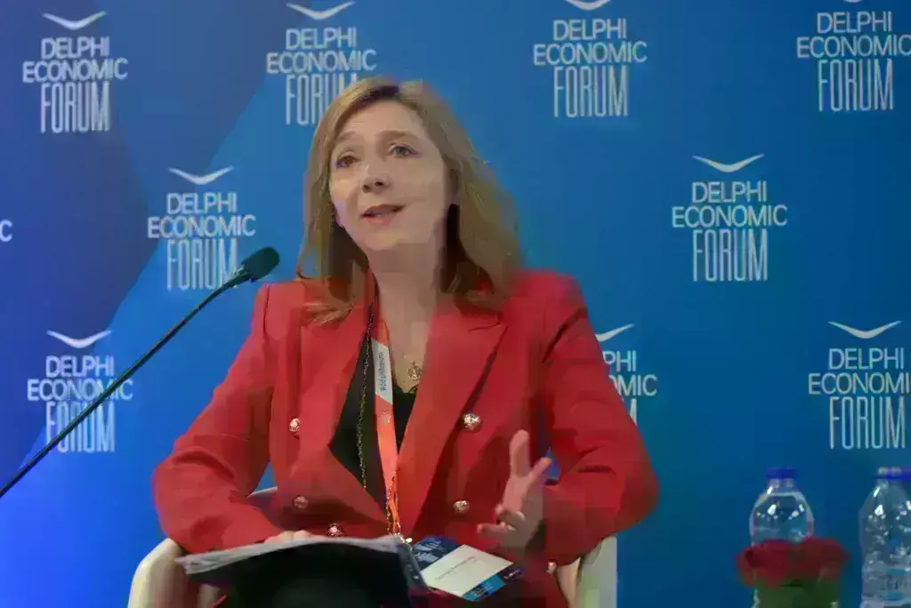 Η Γεωργία Πετροπούλου, Legal Director, JTI Hellas στο Delphi Economic Forum IX: «Στη JTI είμαστε απόλυτα συγχρονισμένοι με τη νέα εποχή»