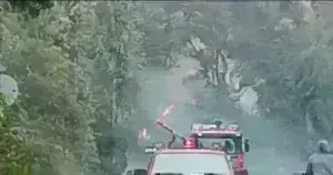 Σούδα: Μεγάλη φωτιά κοντά στον Ναύσταθμο Κρήτης - Εκκενώθηκε οικισμός [βίντεο]