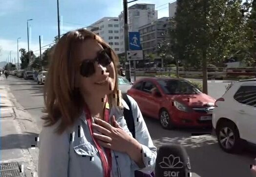Η πρώτη αντίδραση της Λυμπεράκη μετά τη συνέντευξη με τον Καρβέλα [Βίντεο]