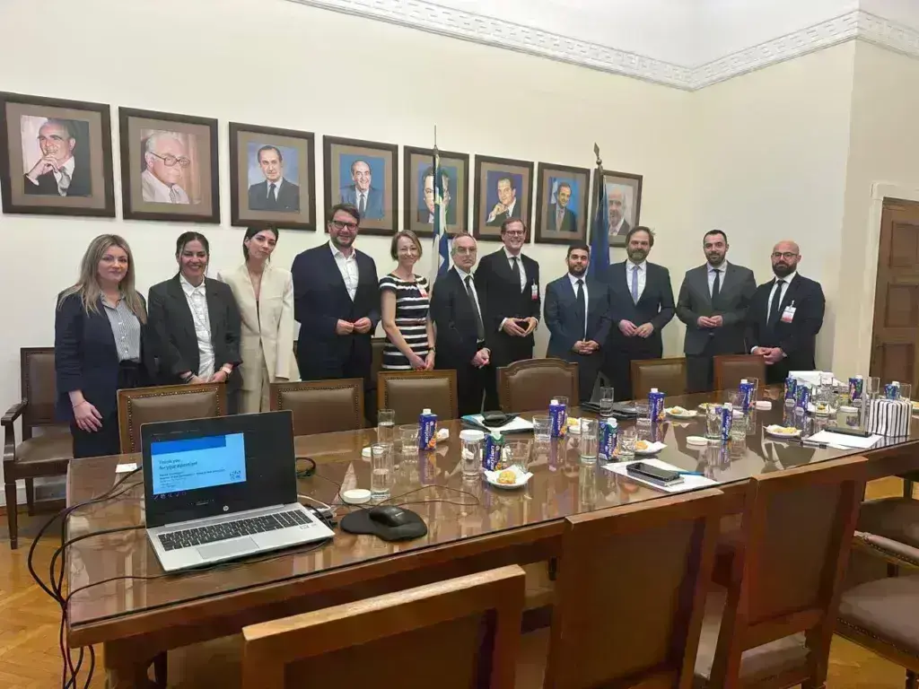 Συνάντηση αντιπροσωπείας Γερμανών Χριστιανοδημοκρατών με τον Διευθυντή της Κοινοβουλευτικής Ομάδας της ΝΔ
