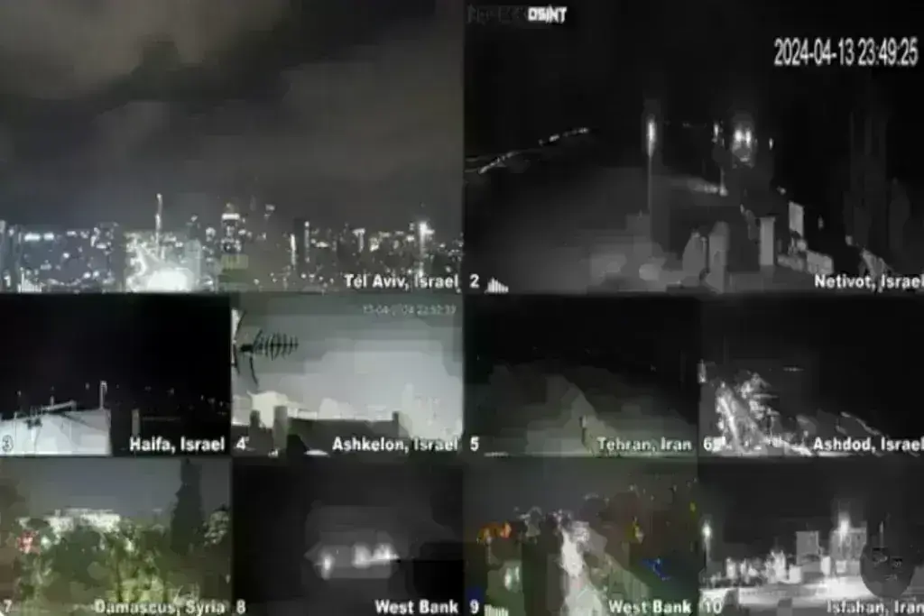 Πόλεμος στη Μέση Ανατολή: Επίθεση με drones και πυραύλους Κρουζ από το Ιράν στο Ισραήλ – Συγκ