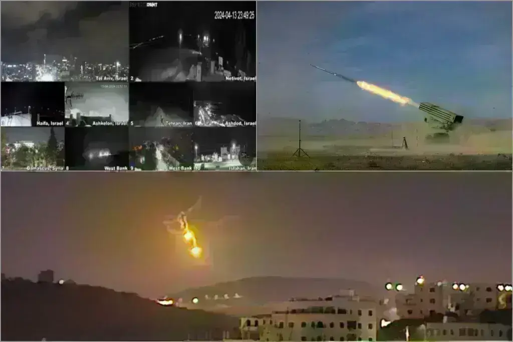 Το Ιράν εξαπέλυσε πάνω από 300 drones και πυραύλους κατά του Ισραήλ – Επίθεση χωρίς προηγούμεν