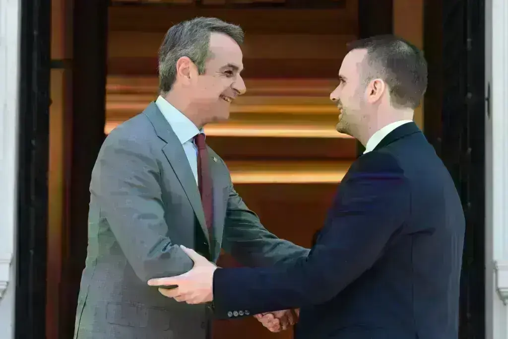 Κυριάκος Μητσοτάκης: Να ενισχυθούν οι διμερείς σχέσεις με το Μαυροβούνιο στην οικονομία και τις επεν