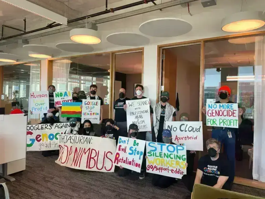 Google: 28 απολύσεις υπαλλήλων- Πήραν μέρος σε καθιστική διαμαρτυρία κατά του Ισραήλ