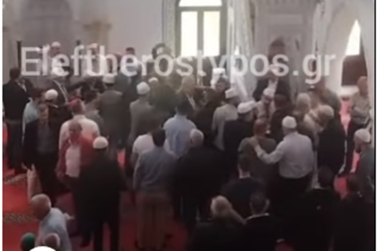 Σμίνθη Ξάνθης: Πέταξαν έξω από τέμενος τον ψευτομουφτή και τον Χουσεϊν Ζεϊμπεκ [βίντεο]