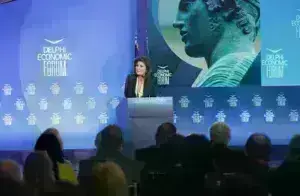 Γιάννα Αγγελοπούλου – Δασκαλάκη, Πρέσβειρα εκ Προσωπικοτήτων της Ελληνικής Πολιτείας, Πρόεδρος της Επιτροπής Διεκδίκησης των Ολυμπιακών Αγώνων ΑΘΗΝΑ 2004, Πρόεδρος της Οργανωτικής Επιτροπής Ολυμπιακών Αγώνων ΑΘΗΝΑ 2004