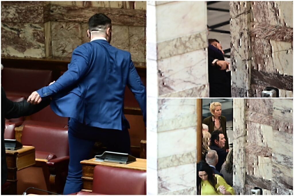 Ξύλο στη Βουλή: Φλώρος: Δεν τον χτύπησα με γροθιά, έβρισε τη μάνα μου – Γραμμένος: Δεν τον έβρισα, πήγε να με πνίξει – Τι σχεδιάζει η Βουλή