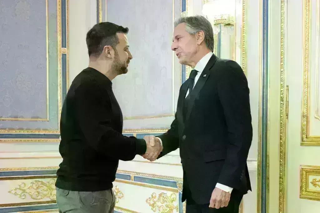 Στην Ουκρανία ο Μπλίνκεν- Ποιος ο στόχος του ταξιδιού
